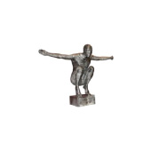 Aluminum Squat Figure