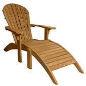 Adirondack footstool sm