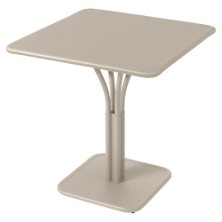 Luxembourg pedestal solid table