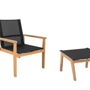 Maya Club Chair and Ottoman